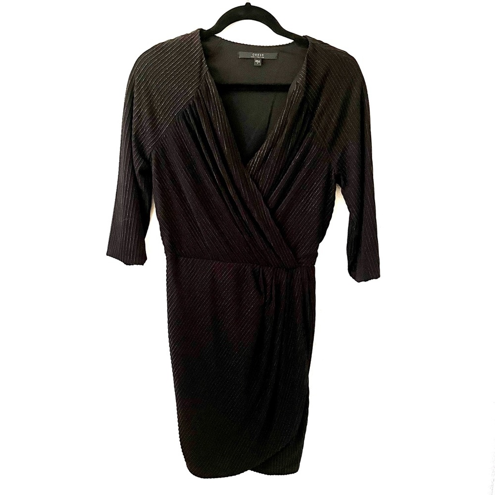 NWOT Guess Los Angeles Sequin Wrap Dress